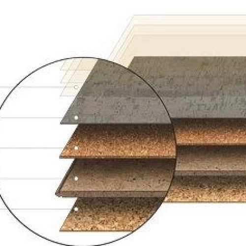 LINEA SMOKE ПРОБКОВОЕ ПОКРЫТИЕ CORKSTYLE ПРОБКОВЫЙ ПОЛ ЗАМКОВЫЙ CORK PRO